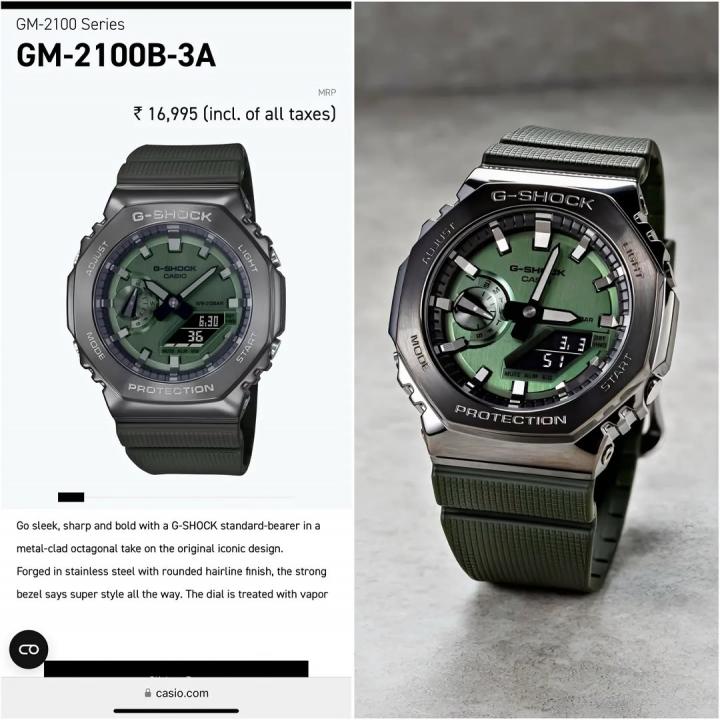 Casi_o G_Shock GM2100 Watch